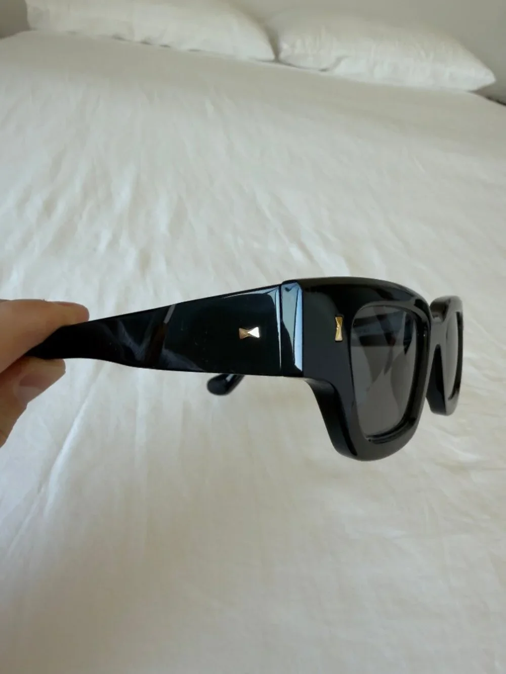 Cubitts Black Acetate Sunglasses